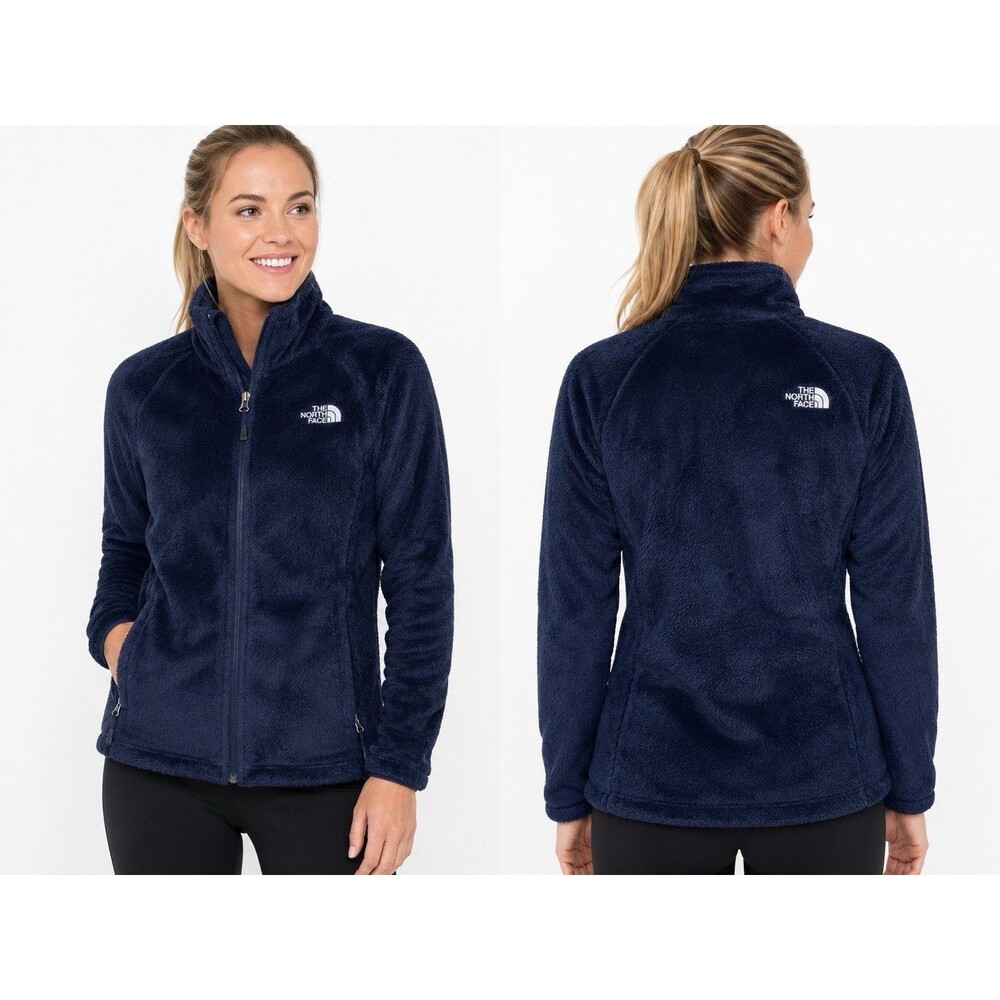 The North Face Osito 2 Full Zip Imperial Blue Navy Fleece Jacket Women’s Size XS